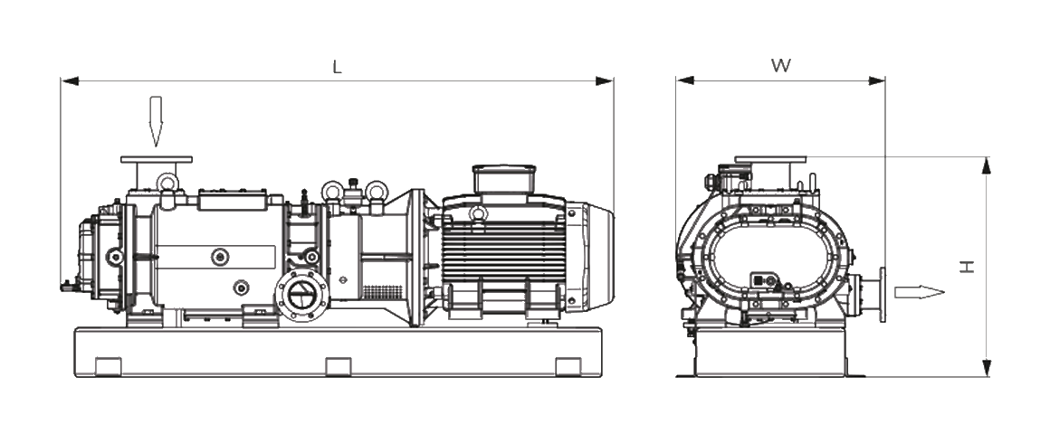 COBRA NC 1500 B VR螺桿真空泵