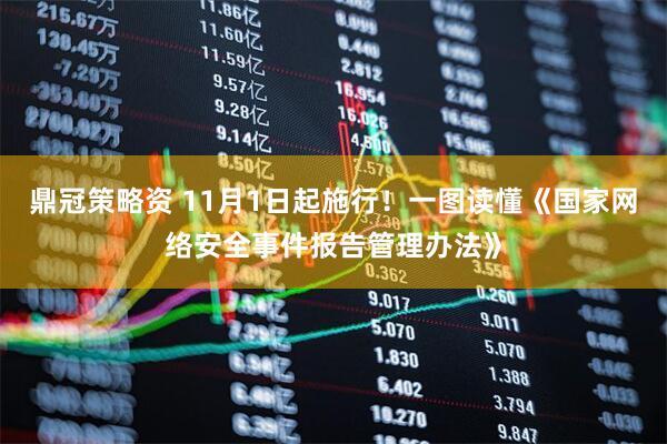 鼎冠策略资 11月1日起施行！一图读懂《国家网络安全事件报告管理办法》