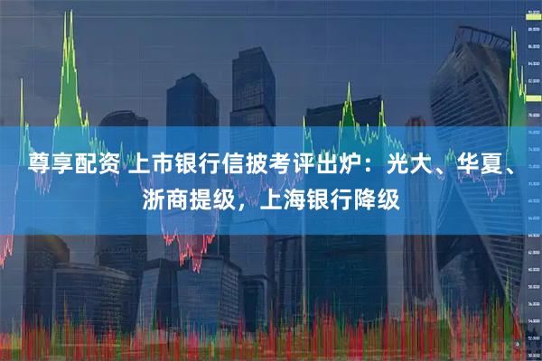 尊享配资 上市银行信披考评出炉：光大、华夏、浙商提级，上海银行降级